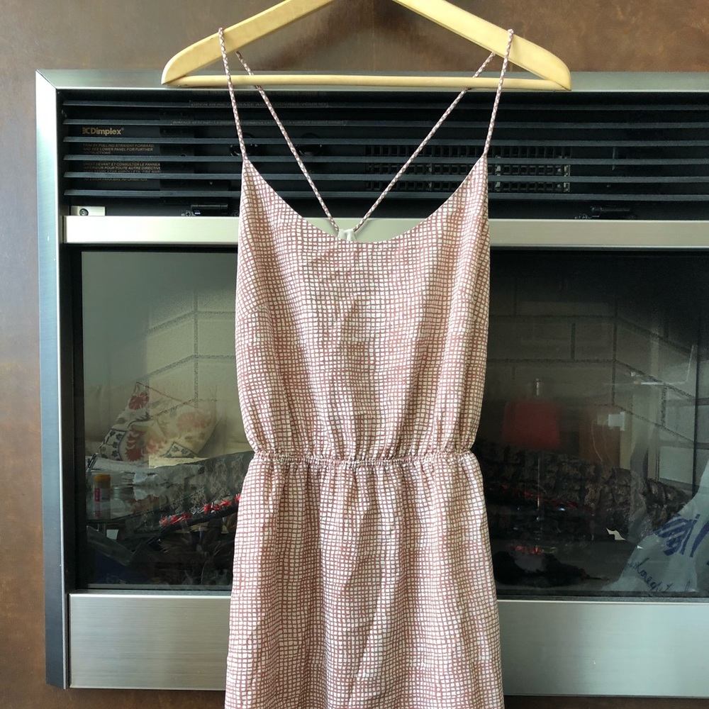 Pattern Grid Summer Dress